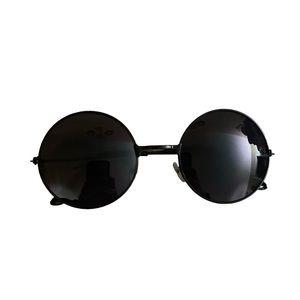 Black circle sunglasses steampunk